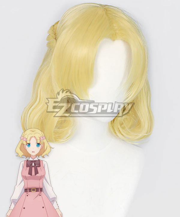 My Next Life as a Villainess: All Routes Lead to Doom! Maria Campbell Golden Cosplay Wig