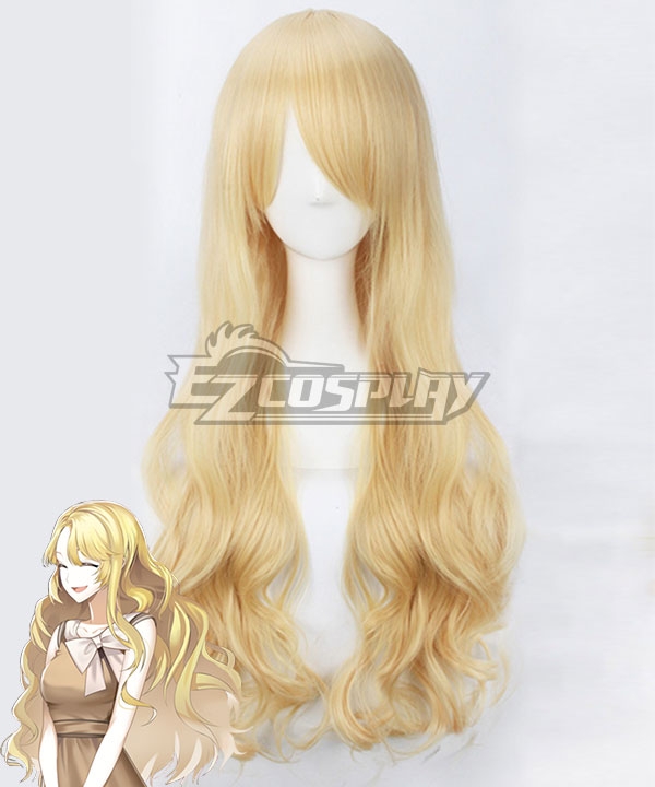 Mystic Messenger Rika Golden Cosplay Wig