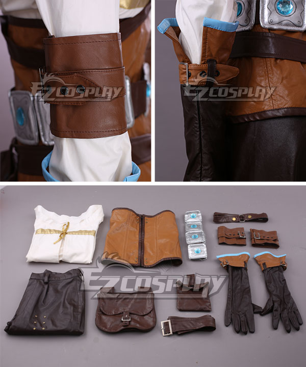 The Witcher Wild Hunt Cirilla Cosplay Costume Starter Edition