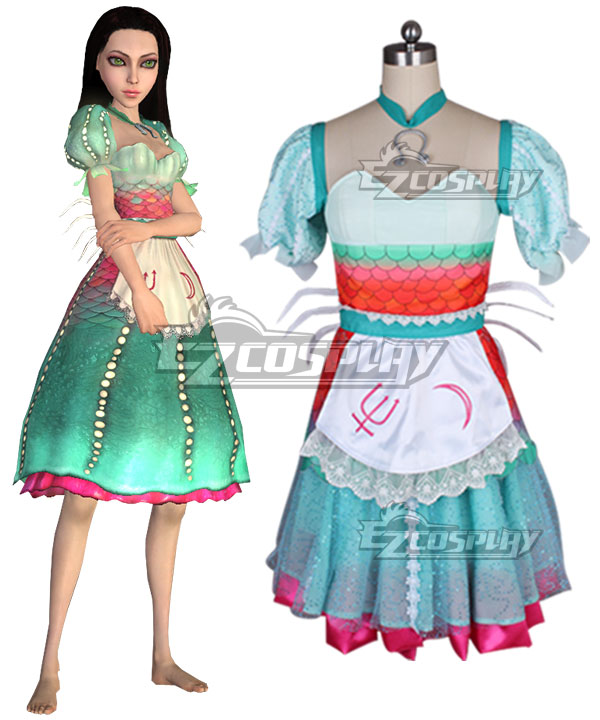 Cosplay Alice Madness Returns Costume Dress Alice 