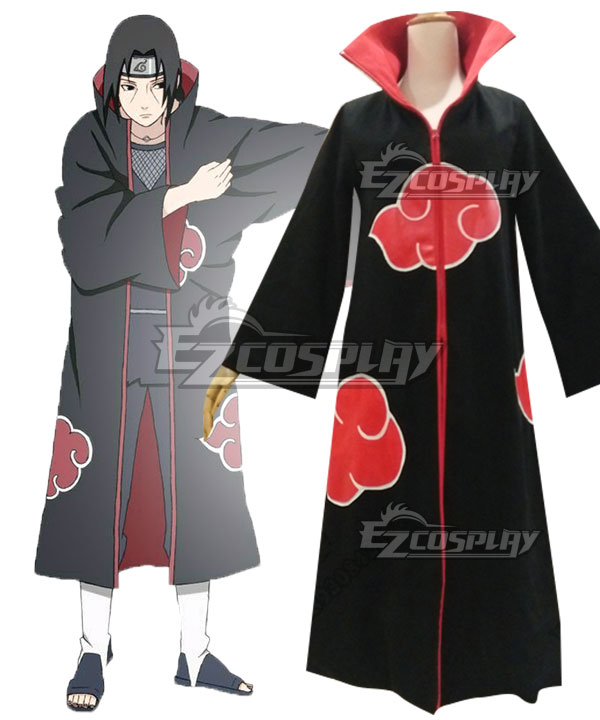 Naruto Akatsuki Itachi Uchiha Cosplay Costume - Only Coat