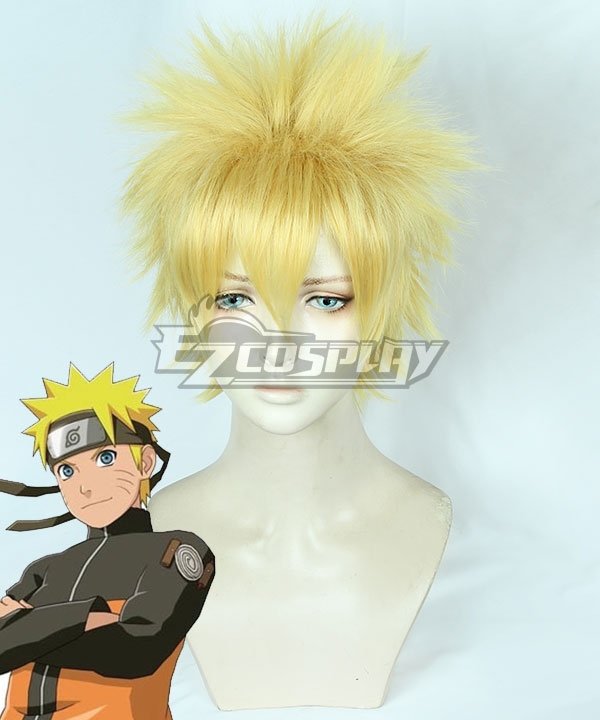 Naruto Uzumaki Naruto Golden Cosplay Wig