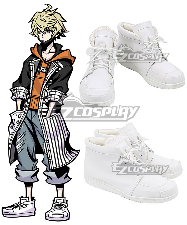 Neo: The World Ends With You Rindo Silver Cosplay Shoes