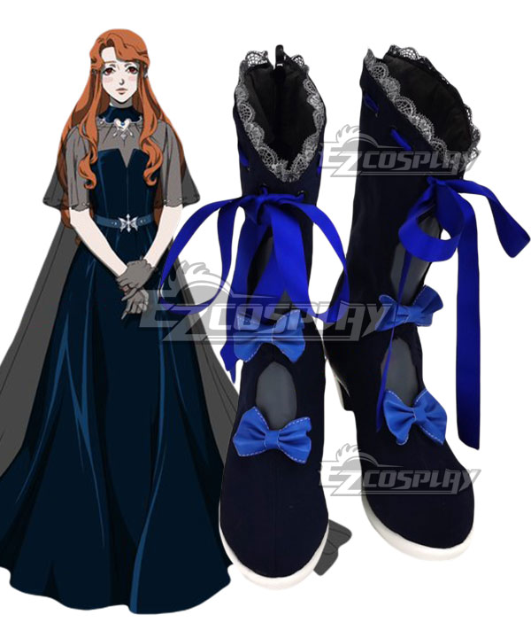 Netflix Castlevania Season 4 Lenore Blue Shoes Cosplay Boots