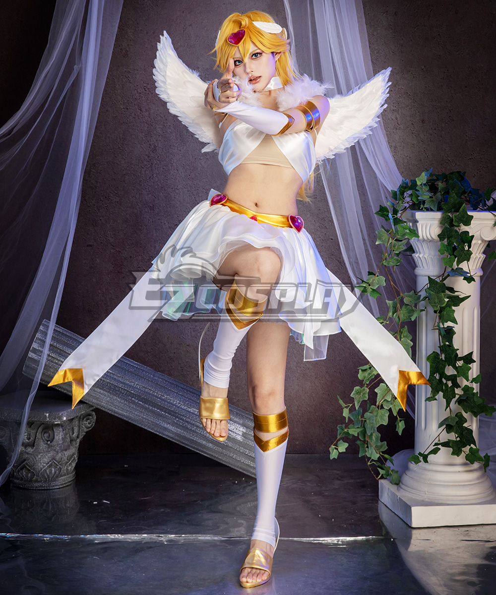 New Panty And Stocking with Garterbelt Angel Panty Cosplay Costume