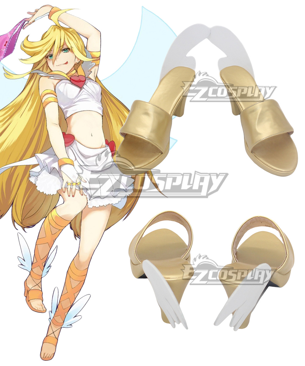 New Panty And Stocking with Garterbelt Angel Panty Cosplay Shoes