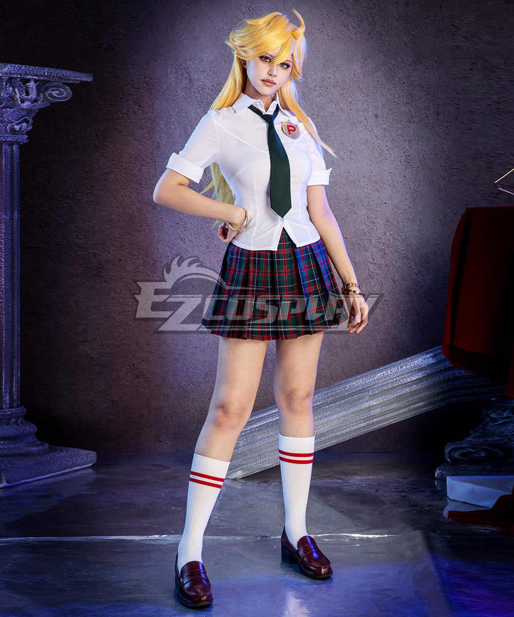 New Panty And Stocking with Garterbelt Panty Uniform Cosplay Costume