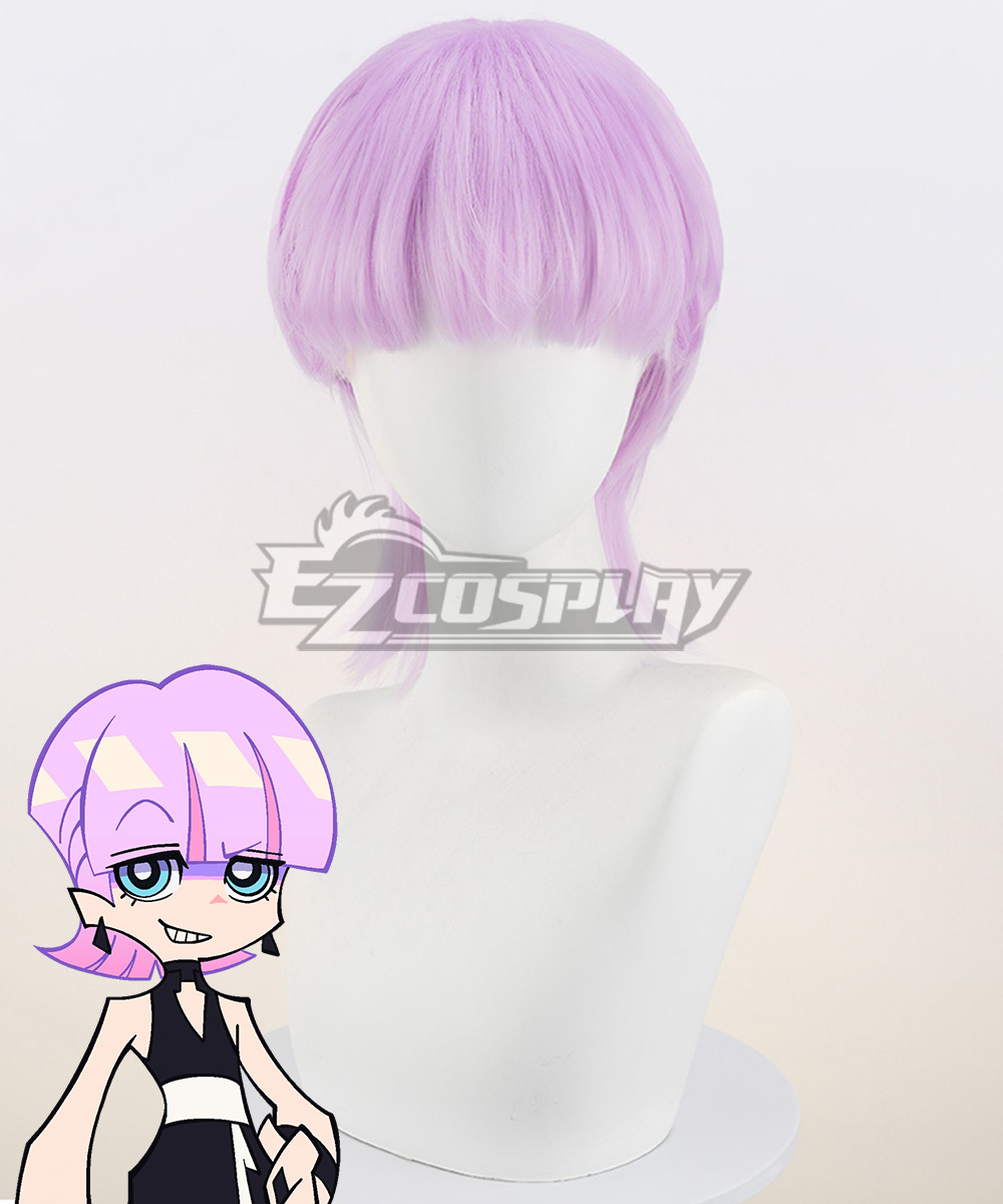 New Panty And Stocking with Garterbelt Polyurethane Pink Cosplay Wig