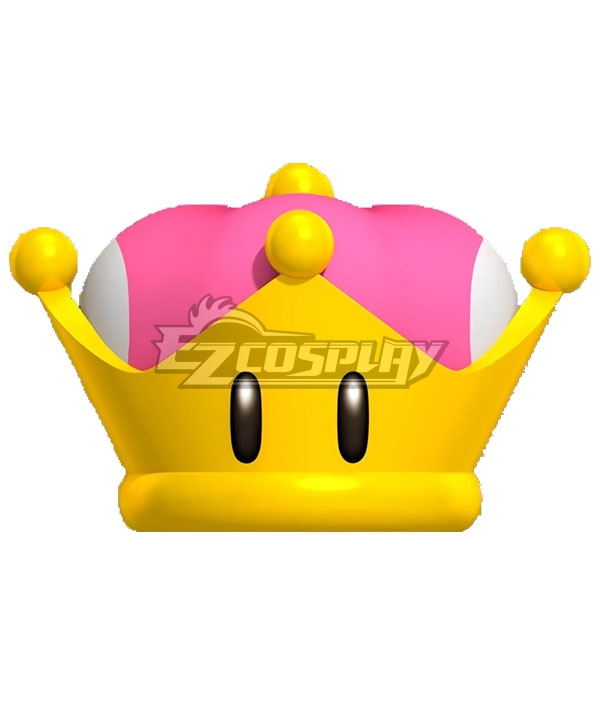 New Super Mario Bros. U Deluxe Toad Princess Bowsette Super Crown Cosplay Accessory Prop