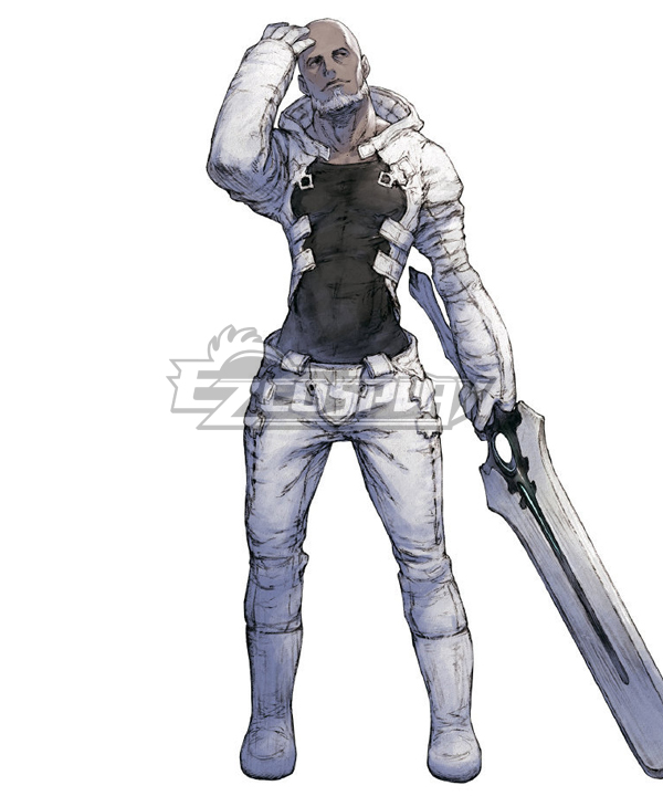 NieR Re[in]carnation Reincarnation Man Clothed in White Cosplay Costume