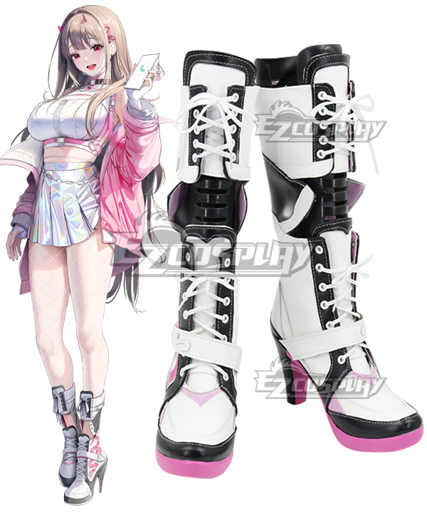 Nikke the Goddess of Victory Viper White Cosplay Shoes