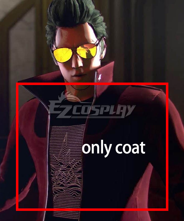 No More Heroes III Travis Touchdown Cosplay Costume - Only Coat