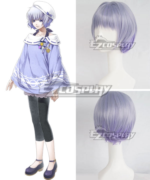 

Norn9 Norn + Nonette Nanami Shiranui Silver Purple Cosplay Wig