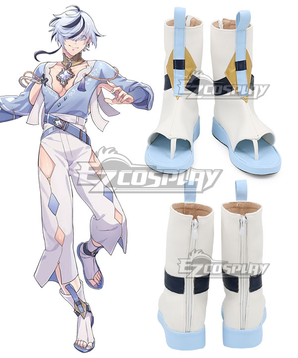 Nu: Carnival Blade White Cosplay Shoes