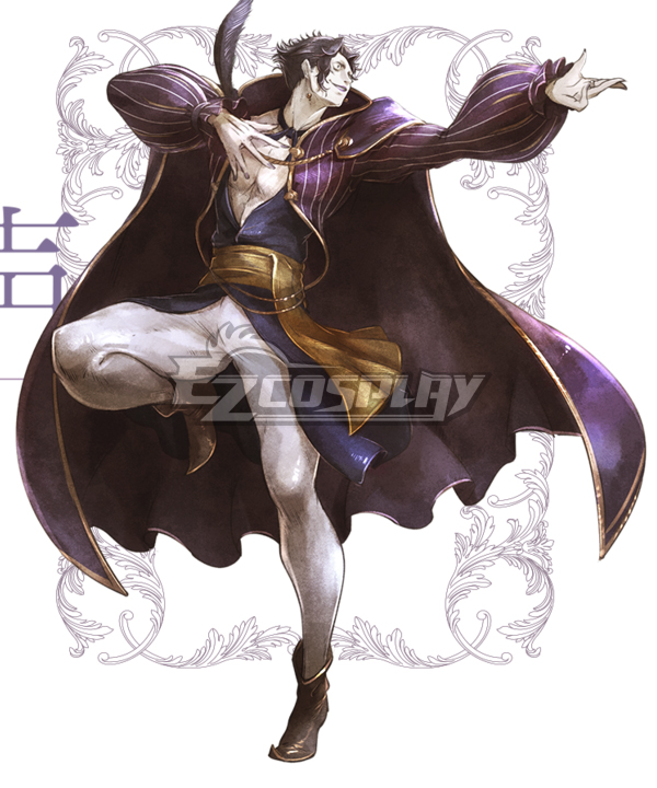 Octopath Traveler Conquerors Of The Continent Arguste Cosplay Costume