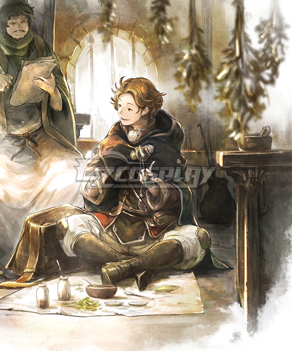 Octopath Traveler Conquerors Of The Continent Theo Cosplay Costume
