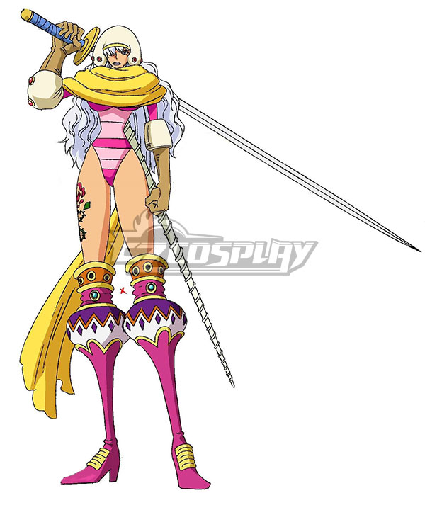 One Piece Charlotte Smoothie   Cosplay Costume