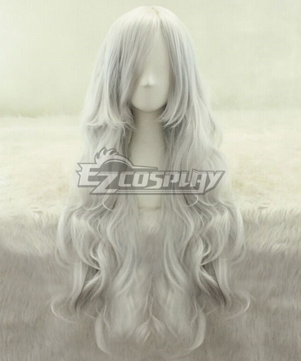Silver hair wig cosplay best sale