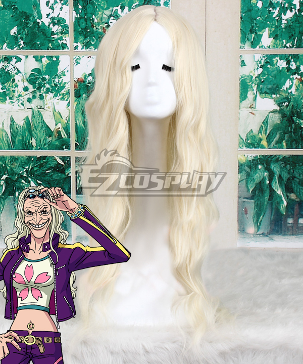 One Piece Doctor Kureha White Cosplay Wig