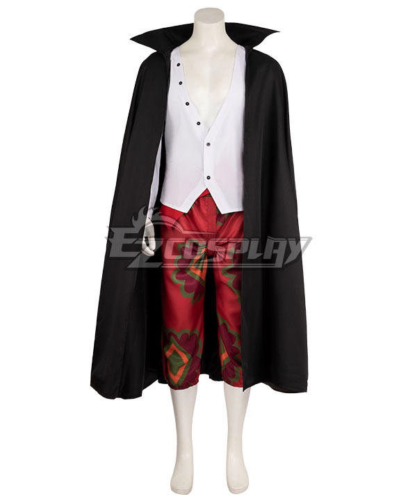 One Piece Film Red 2022 Movie Shanks Cosplay Costume