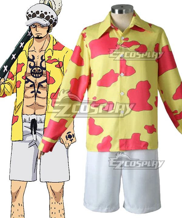 One Piece Film Red 2022 Trafalgar D. Water Law Cosplay Costume