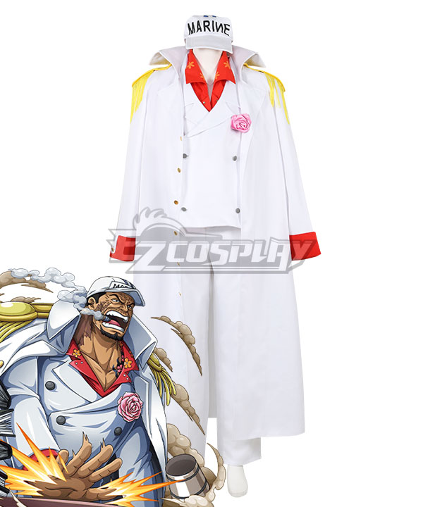 One Piece Fleet Admiral Sakazuki Cosplay Costume