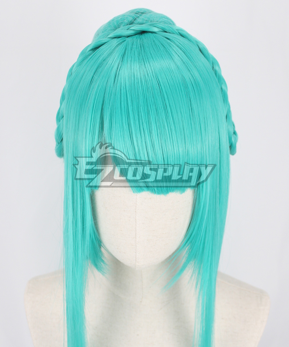One Piece Kozuki Hiyori Green Long Cosplay Wig