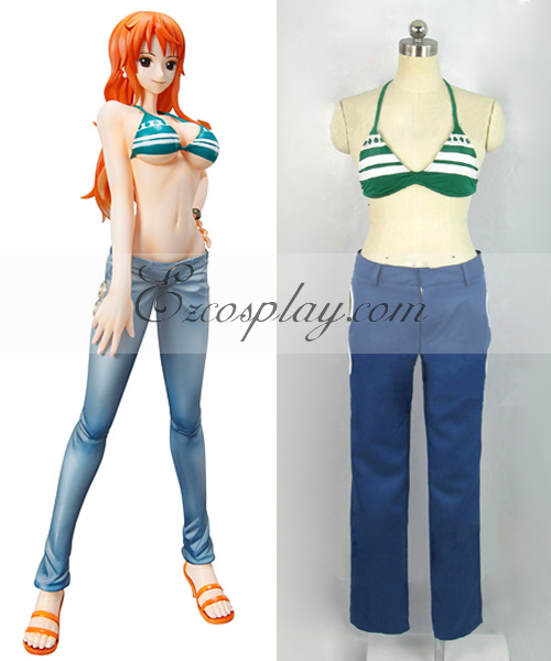 One Piece Nami After 2Y Cosplay Costume - B Edition
