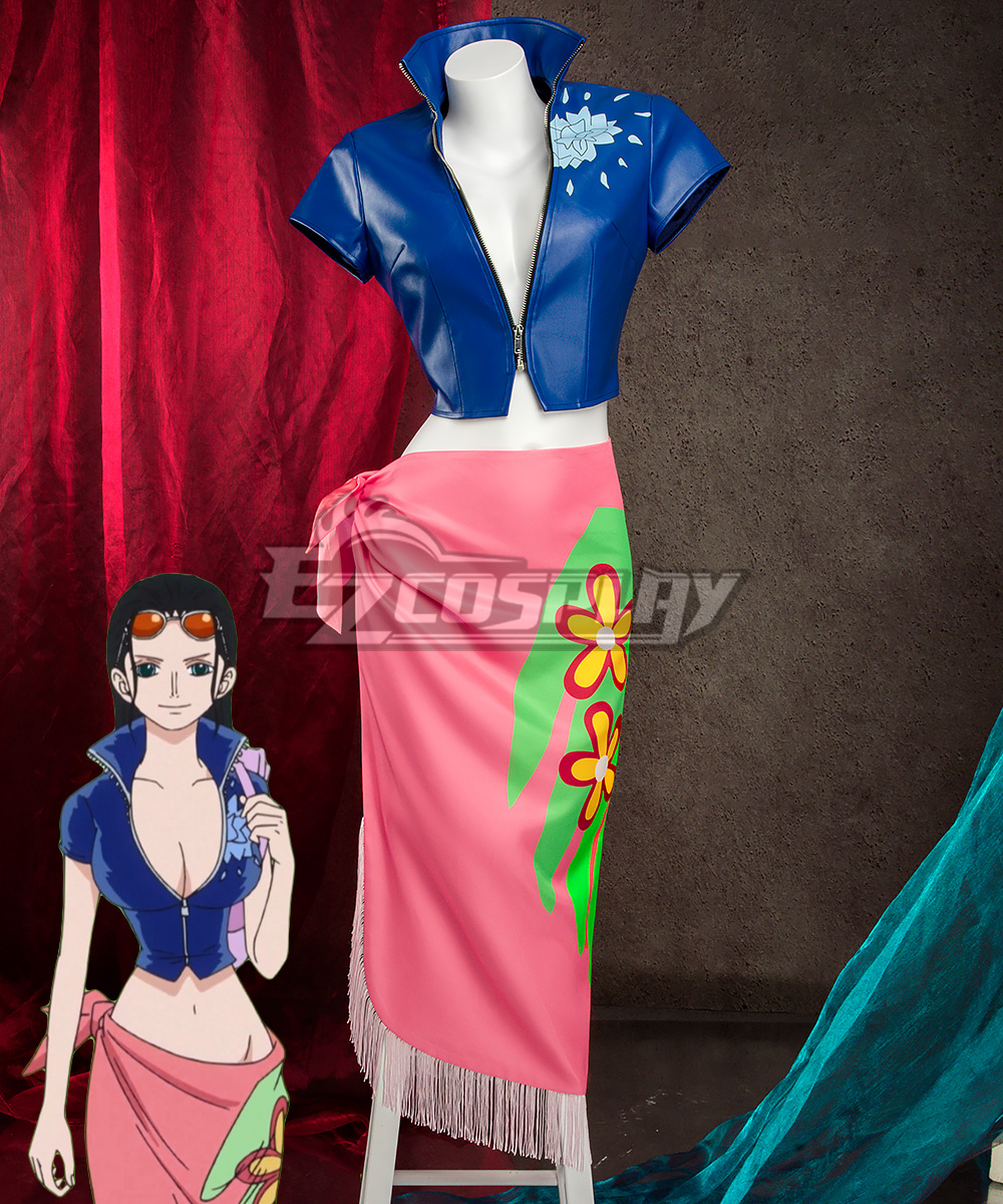 One Piece Nico Robin After Two Years Leather Edition Cosplay Costume