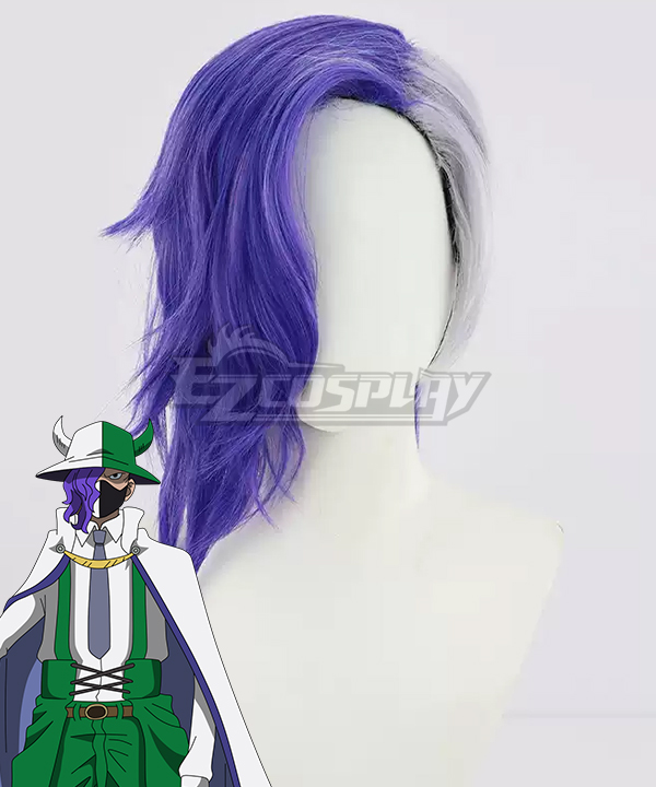 One Piece Page One Purple Cosplay Wig