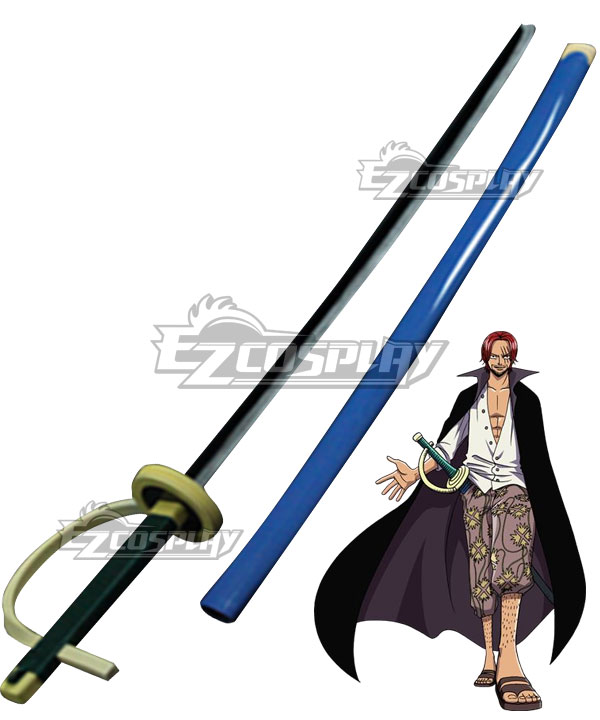 One Piece Red-Haired Shanks Sword Cosplay Weapon Prop