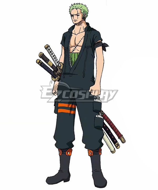 One Piece: Stampede 2019 Movie Roronoa Zoro Cosplay Costume