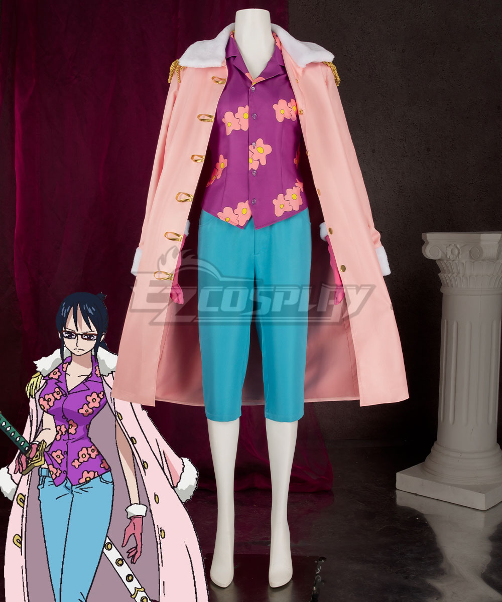 One Piece Tashigi Cosplay Costume