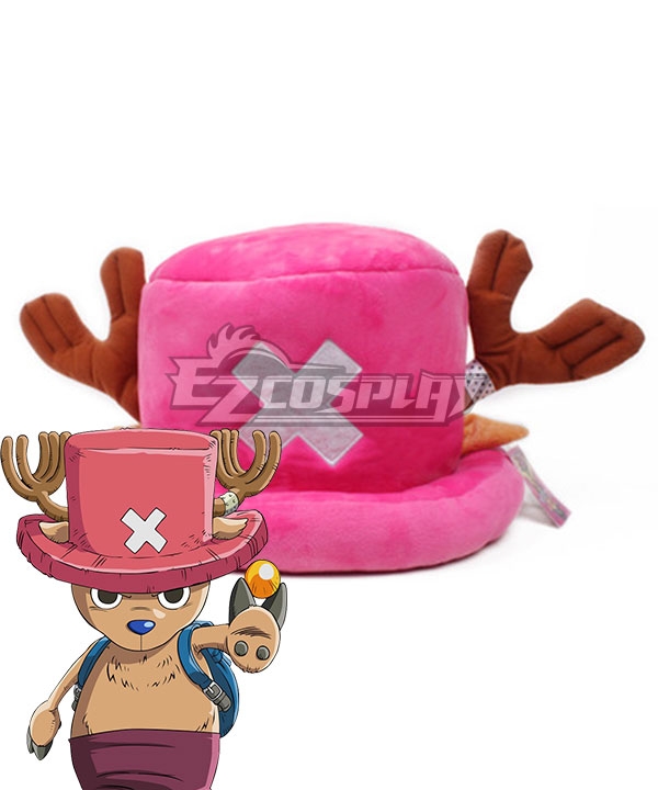 One Piece Tony Tony Chopper Two Years Ago Pink Hat Cosplay Accessory Prop