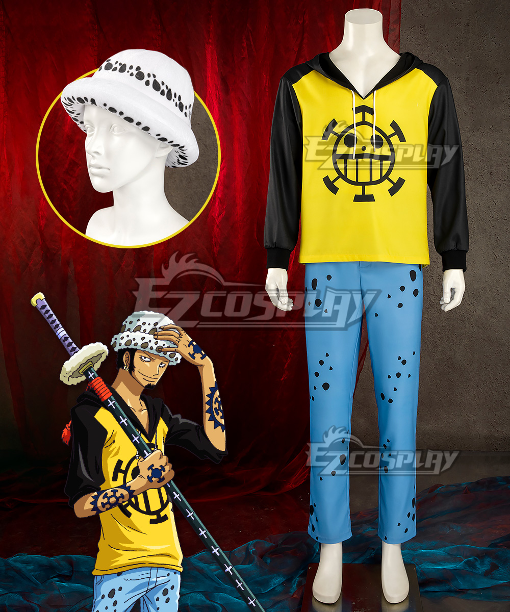 One Piece Trafalgar-Law Newer Cosplay Costume