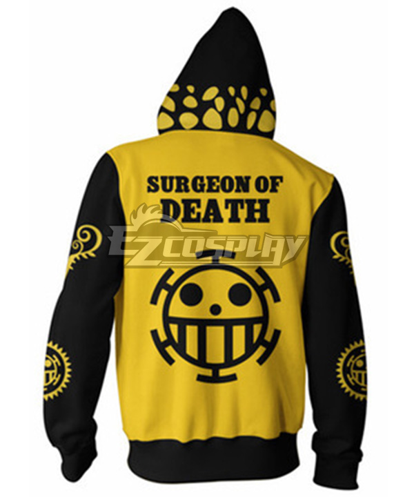 One Piece Trafalgar D Law Hoodie Cosplay Costume
