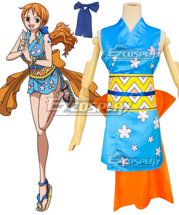 

One Piece Wano Country Arc Nami Kimono Cosplay Costume