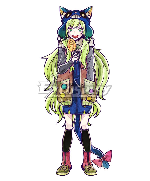 

Ookami Game Wolf Game Kamiki Ritsu Cosplay Costume