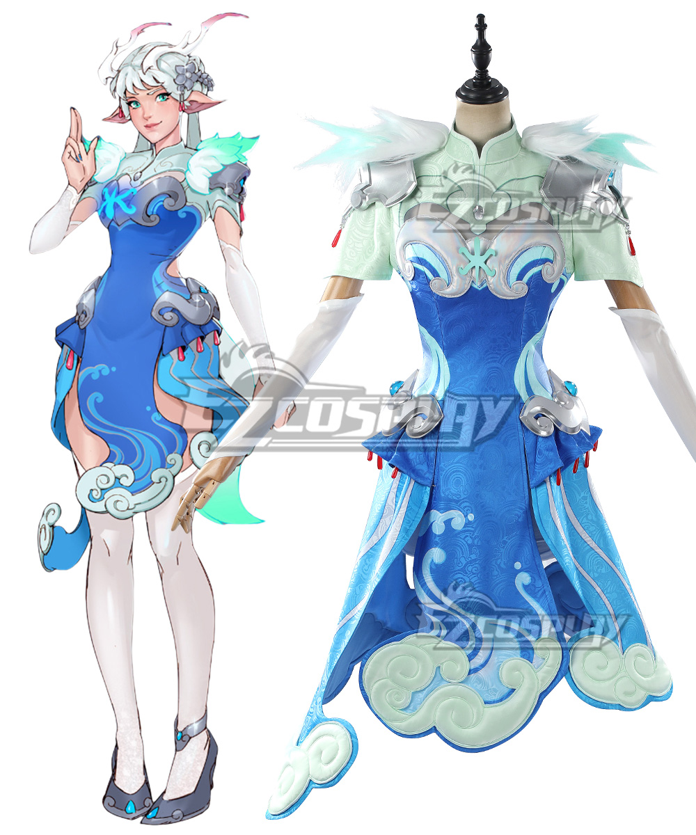 Overwatch 2 OW2 Bai Ze Kiriko Cosplay Costume