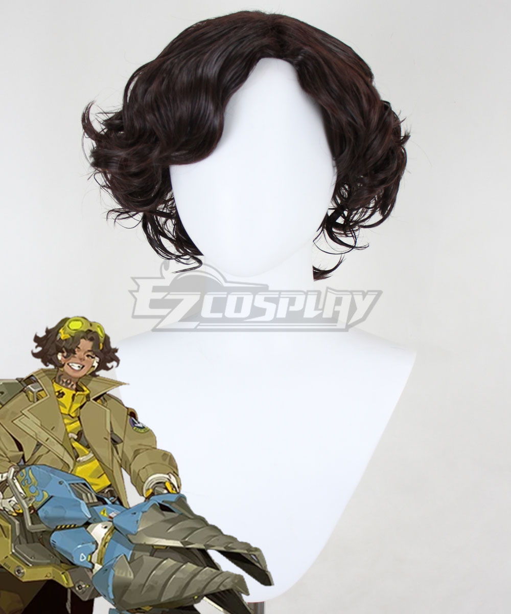 Overwatch 2 OW2 Venture Brown Cosplay Wig