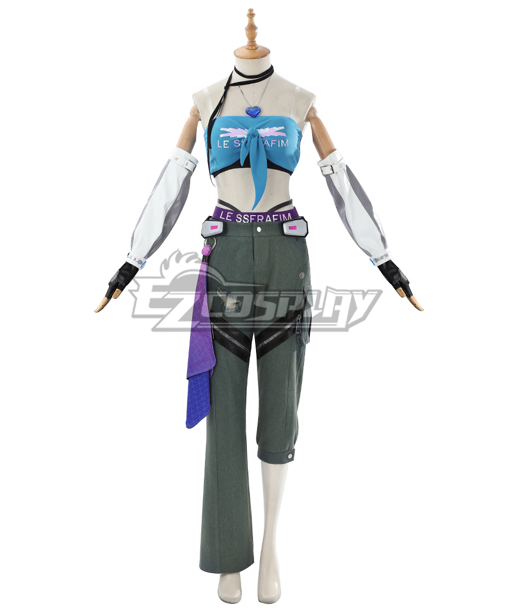 OVERWATCH 2 X LE SSERAFIM FEARLESS D.VA Cosplay Costume