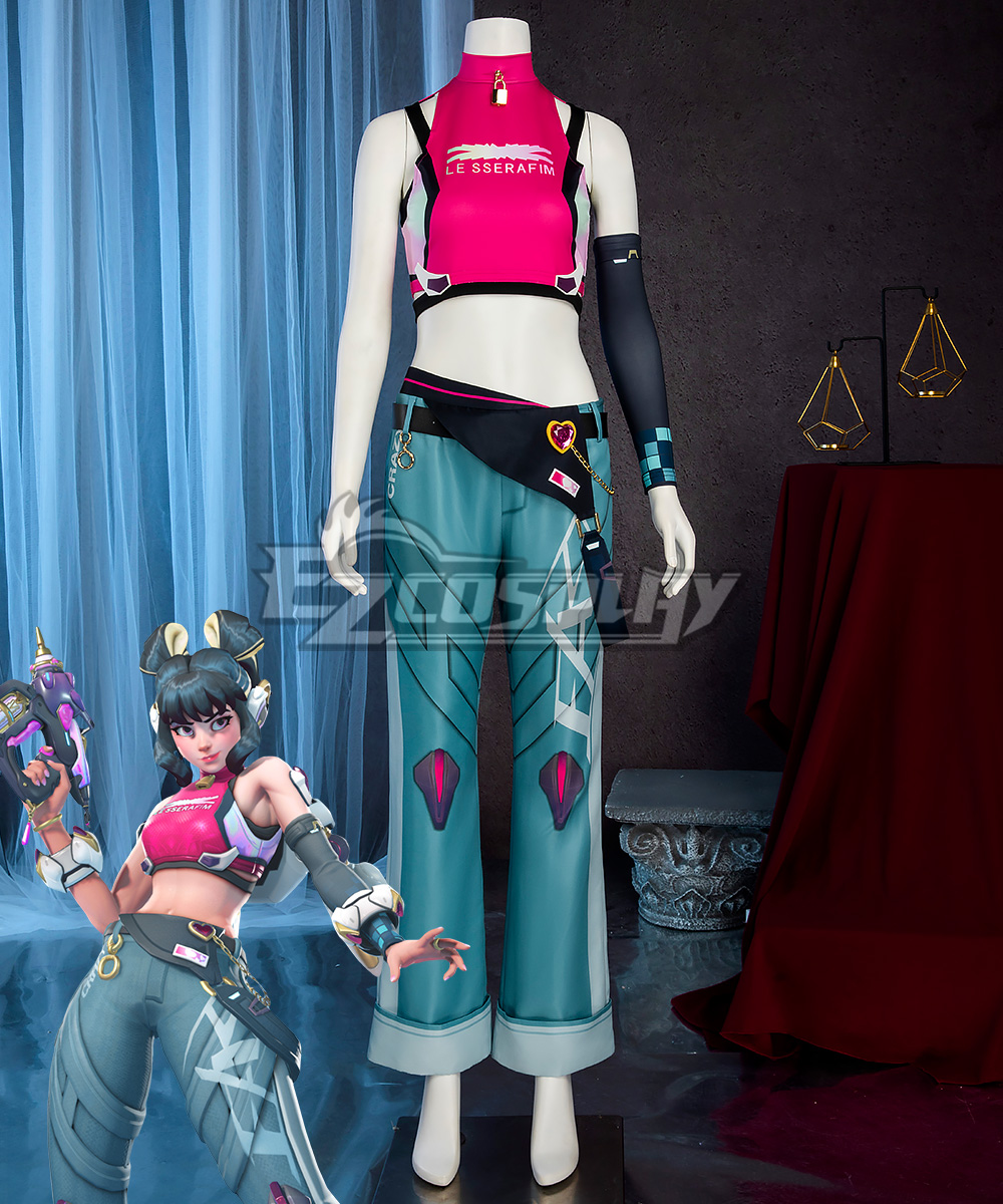 OVERWATCH 2 X LE SSERAFIM FEARLESS Juno Cosplay Costume