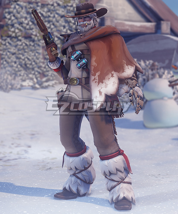 

Overwatch Jesse McCree Winter Wonderland Mountain Man Cosplay Costume