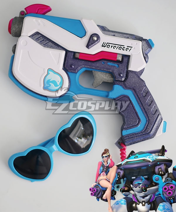 

Overwatch OW D.Va DVa Hana Song Waveracer D.VA Gun Cosplay Weapon Prop