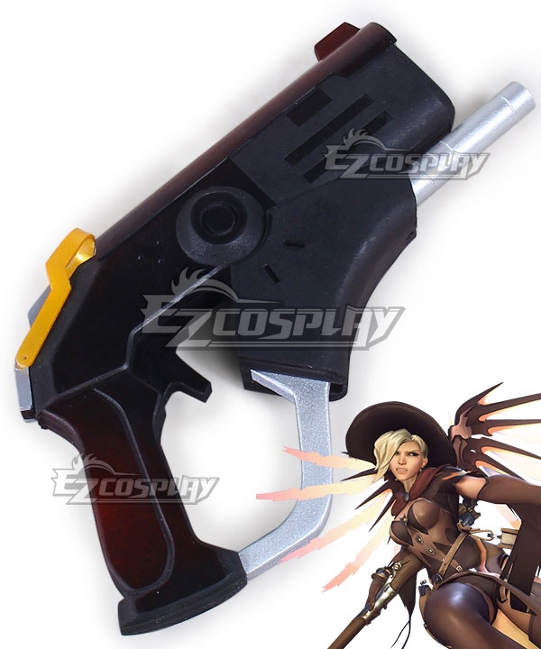 

Overwatch OW Mercy Angela Ziegler Witch Skin Gun Cosplay Weapon Prop