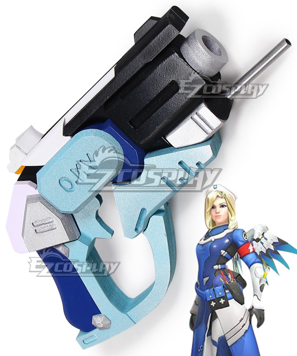

Overwatch OW Mercy Combat Medic Ziegler Gun Cosplay Weapon Prop