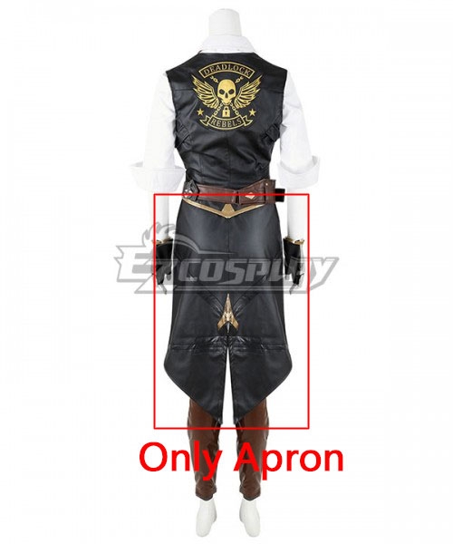 

Overwatch OW New Hero Ashe Apron Cosplay Costume - Only Apron