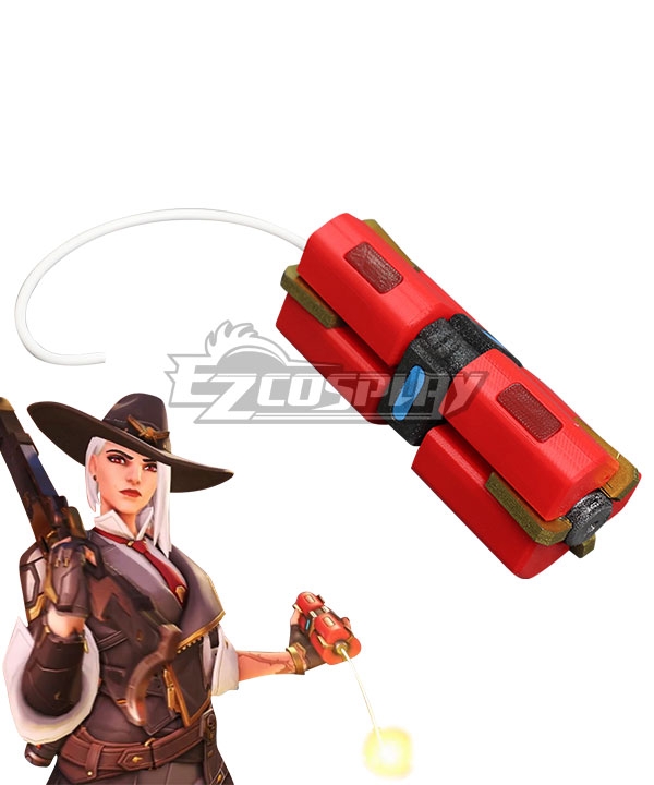 Overwatch OW Neuer Held Ashe Dynamite Cosplay-Waffe Requisite