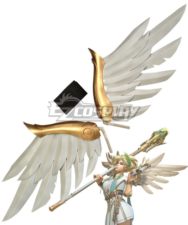 Overwatch OW Summer Games 2017 Winged Victory Mercy Skin Wing Cosplay Accessory Prop