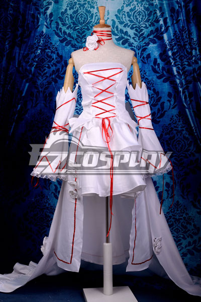 Pandora Hearts White Rabbit Alice Deluxe Cosplay Costume